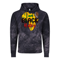 Cloud Black i am black history Vintage Hoodie - MaliasSmallBusiness