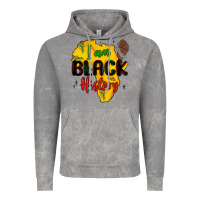 Cloud Rock i am black history Vintage Hoodie - MaliasSmallBusiness