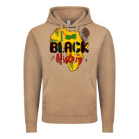 Vintage Coffee i am black history Vintage Hoodie - MaliasSmallBusiness