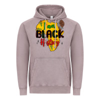 Vintage Zinc i am black history Vintage Hoodie - MaliasSmallBusiness
