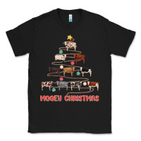 Black mooey christmas Classic Tee - MaliasSmallBusiness