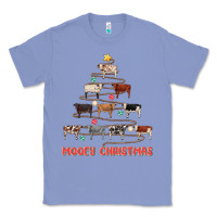 Colony Blue mooey christmas Classic Tee - MaliasSmallBusiness
