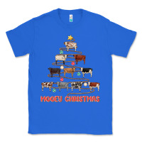 True Royal mooey christmas Classic Tee - MaliasSmallBusiness