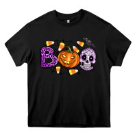 Black Boo halloween Heavy Core Tee - Artiststas
