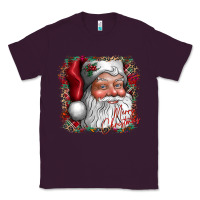 Plum merry Christmas santa Classic Tee - CowhideDigitalArt