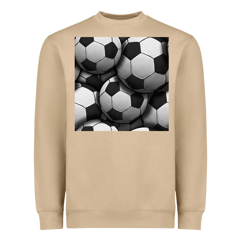 Soccer Seamless Pattern Heavyweight Sweatshirt by BundleAndBundleShop | Teevron