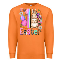 Carrot My first Easter Girl Easter Day Premium Sweatshirt - HowdyJamesFarm
