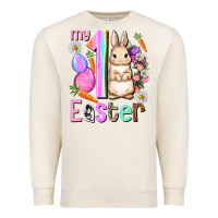 Sandshell My first Easter Girl Easter Day Premium Sweatshirt - HowdyJamesFarm