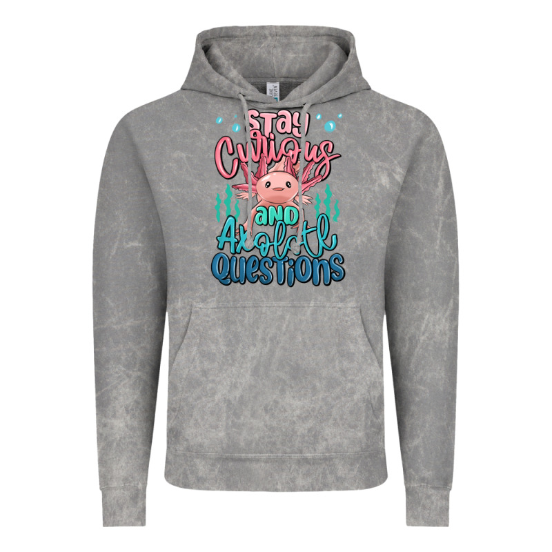 Stay Curious And Axolotl Questions Vintage Hoodie by MaliasSmallBusiness | Teevron