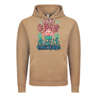 Vintage Coffee stay curious and axolotl questions Vintage Hoodie - MaliasSmallBusiness
