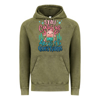 Vintage Olive stay curious and axolotl questions Vintage Hoodie - MaliasSmallBusiness