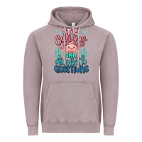 Vintage Zinc stay curious and axolotl questions Vintage Hoodie - MaliasSmallBusiness