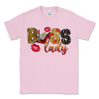 Bubblegum Pink boss lady with money Classic Tee - NancyCooperArtShop