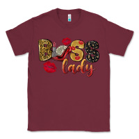 Burgundy boss lady with money Classic Tee - NancyCooperArtShop