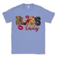 Colony Blue boss lady with money Classic Tee - NancyCooperArtShop