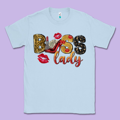 Boss Lady With Money Classic Tee Designed By Nancycooperartshop