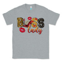 Heather Grey boss lady with money Classic Tee - NancyCooperArtShop