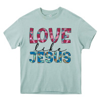 Arona love like jesus Heavy Core Tee - JahusDesignShop