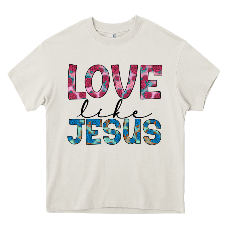 Love Like Jesus Heavy Core Tee by JahusDesignShop | Teevron