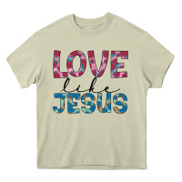 Mossy love like jesus Heavy Core Tee - JahusDesignShop