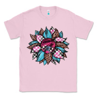 Bubblegum Pink race leopard sunflower Classic Tee - JahusDesignShop