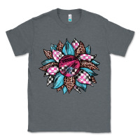 Charcoal Heather race leopard sunflower Classic Tee - JahusDesignShop