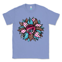 Colony Blue race leopard sunflower Classic Tee - JahusDesignShop