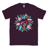 Plum race leopard sunflower Classic Tee - JahusDesignShop