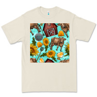 Bone farm seamless pattern Premium Tee - BundleAndBundleShop