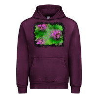Mauve Wine halloween spooky stars background Urban Hoodie - BundleAndBundleShop