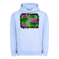 Pigment Grape Ice halloween spooky stars background Urban Hoodie - BundleAndBundleShop