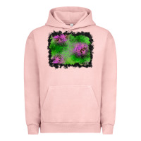 Pigment Salmon halloween spooky stars background Urban Hoodie - BundleAndBundleShop