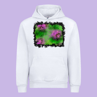 Halloween Spooky Stars Background Urban Hoodie Designed By Bundleandbundleshop