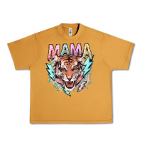 Peanut Butter mama tiger lightning bolt Urban Heavy Tee - NancyCooperArtShop