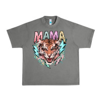 Tornado mama tiger lightning bolt Urban Heavy Tee - NancyCooperArtShop