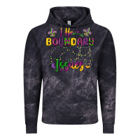 Cloud Black i have boundary issues Vintage Hoodie - MaliasSmallBusiness