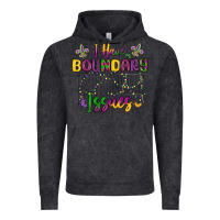 Vintage Black i have boundary issues Vintage Hoodie - MaliasSmallBusiness