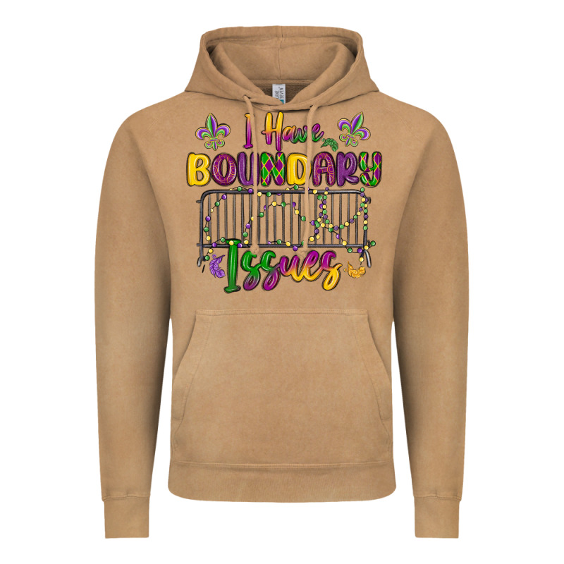 I Have Boundary Issues Vintage Hoodie by MaliasSmallBusiness | Teevron
