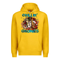 Lemon chillin with my gnomies Premium Hoodie - CowGirlArtShop