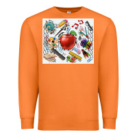 Carrot school elements tumbler Premium Sweatshirt - CowGirlArtShop