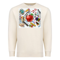 Sandshell school elements tumbler Premium Sweatshirt - CowGirlArtShop