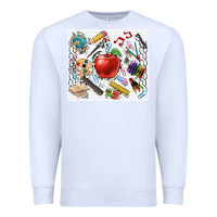 White school elements tumbler Premium Sweatshirt - CowGirlArtShop