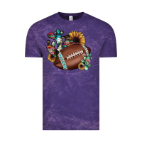Cloud Purple football cactus sunflower Vintage Tee - JahusDesignShop