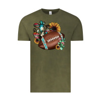 Vintage Olive football cactus sunflower Vintage Tee - JahusDesignShop