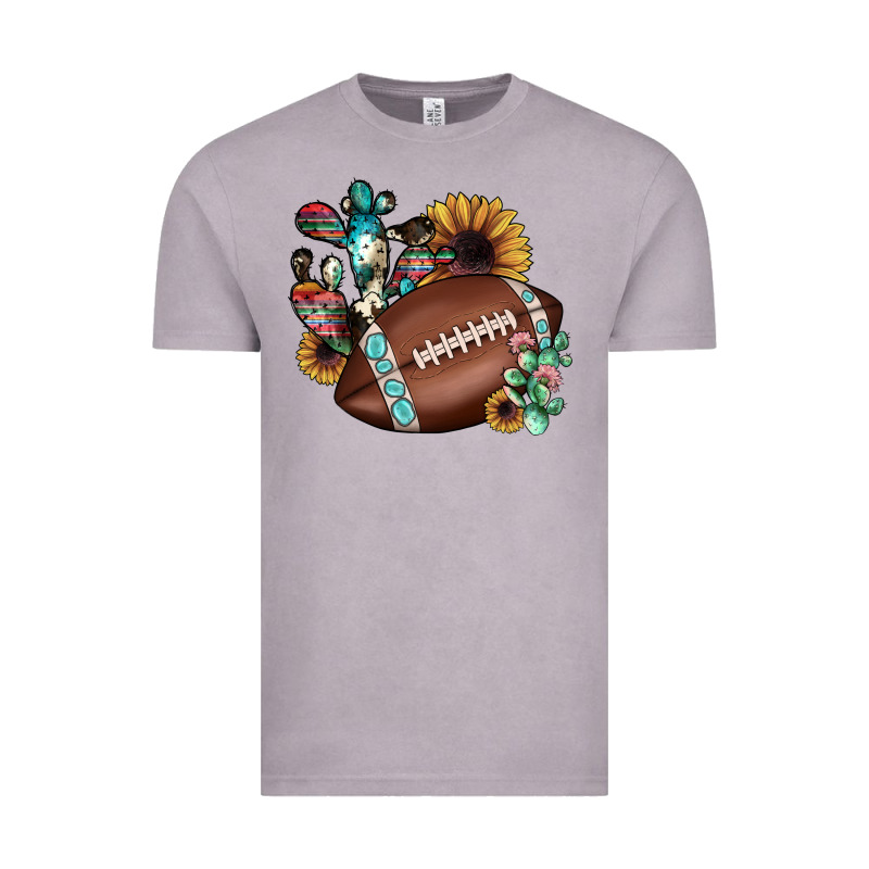 Football Cactus Sunflower Vintage Tee by JahusDesignShop | Teevron