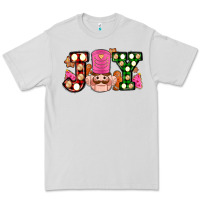 Dove Grey Christmas joy snacks and nutcracker cookies ado Premium Tee - AdoDesignShop