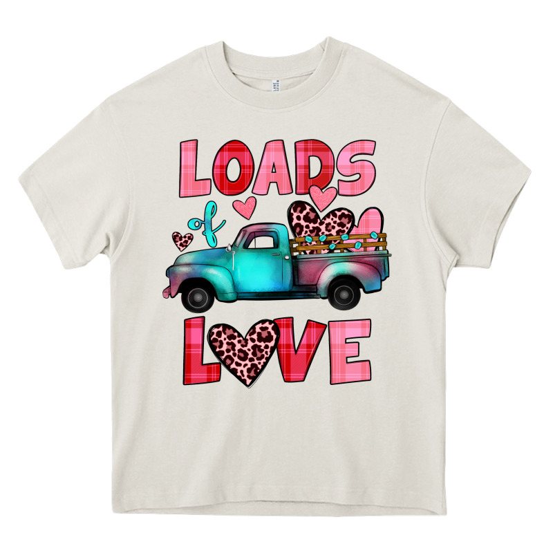 Loads Of Love Truck Heavy Core Tee by JahusDesignShop | Teevron