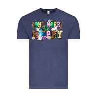 Vintage Denim Don't worry be hoppy Vintage Tee - NancyCooperArtShop