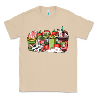 Mushroom cow and strawberry coffee cups Classic Tee - NancyCooperArtShop