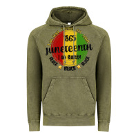 I Am Black Everyday But Today Juneteenth Vintage Hoodie | Teevron